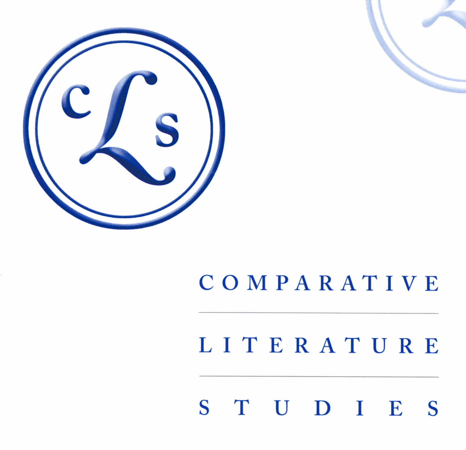 Comparative Literature Studies Comparative Literature