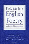 Early Modern English Poetry - A Critical Companion