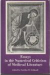 Essays in the Numerical Criticism of Medieval Literature